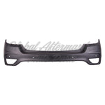 BUMPER RR UPPER PRIMED W/SENSOR USE W/O KEYLESS ENTRY — photo 1