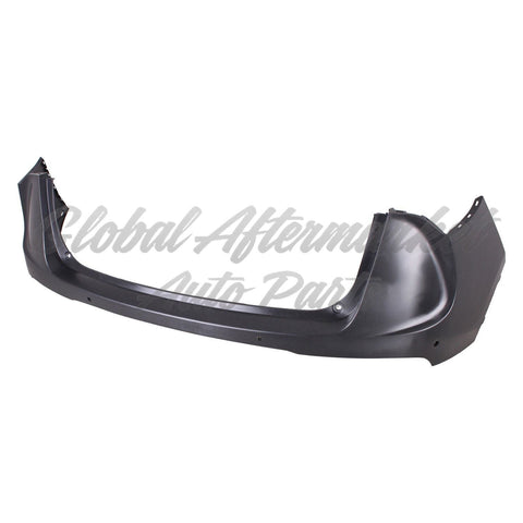 BUMPER RR UPPER PRIMED PTM W/PARK ASSIST SENSOR W/O BLIND SPOT