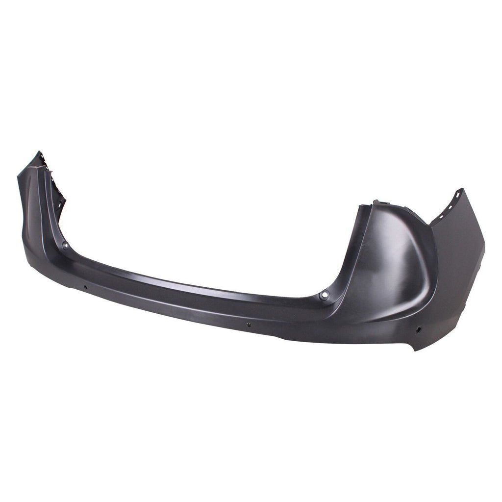 BUMPER RR UPPER PRIMED PTM W/PARK ASSIST SENSOR W/O BLIND SPOT