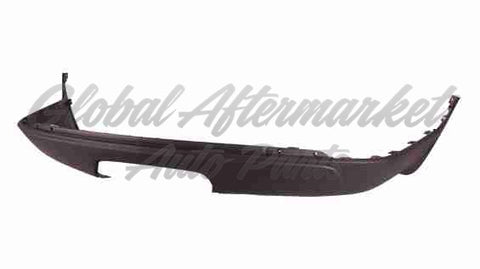 BUMPER RR LOWER DARK GRAY W/SINGLE EXHAUST HOLE