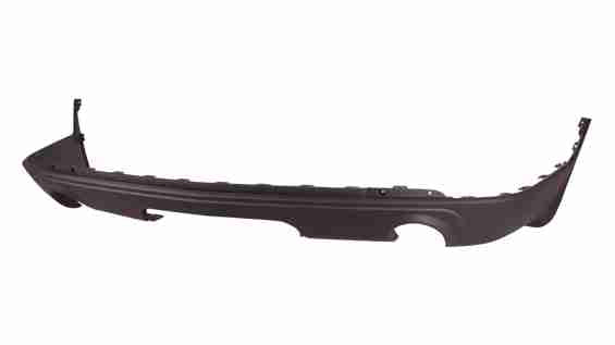 BUMPER RR LOWER DARK GRAY W/DUAL EXHAUST HOLE W/O TOW W/O SENSOR