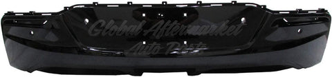 BUMPER RR LOWER PTD BLACK W/SENSOR