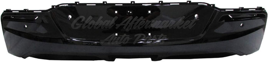 BUMPER RR LOWER PTD BLACK W/SENSOR CAPA