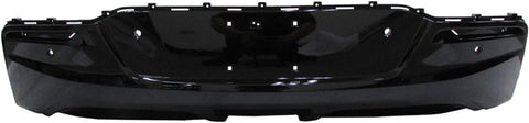 BUMPER RR LOWER PTD BLACK W/SENSOR