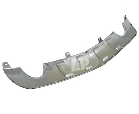 BUMPER SKID PLATE RR CHROME W/DUAL EXHT