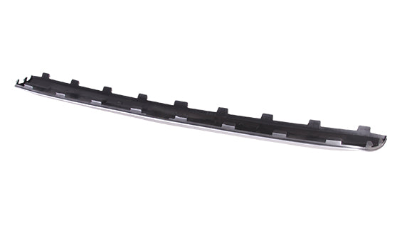 SKID PLATE RR BLACK TEXTURED W/SENSOR