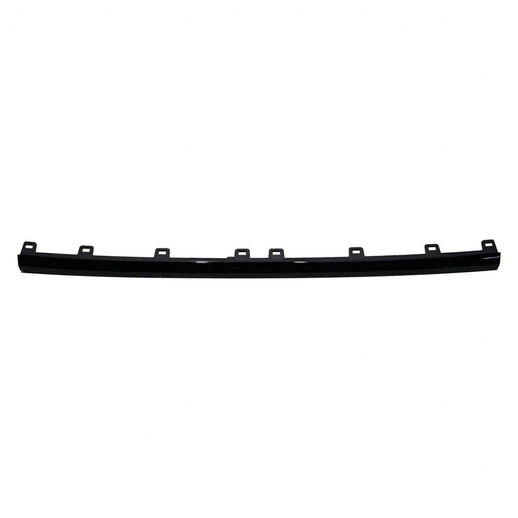 BUMPER MOULDING RR CENTER PTD GLOSS BLACK