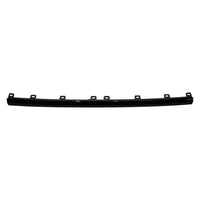 BUMPER MOULDING RR CENTER PTD GLOSS BLACK