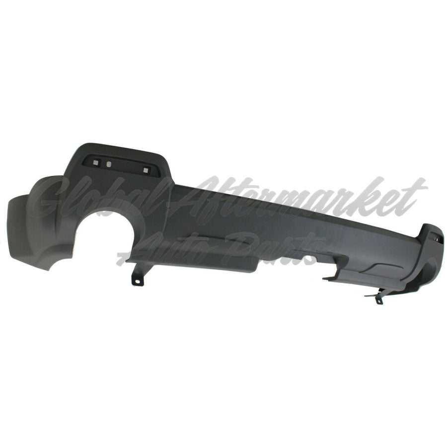 VALANCE RR MATTE-DK GRAY W/DUAL EXH W/O CHROME PKG