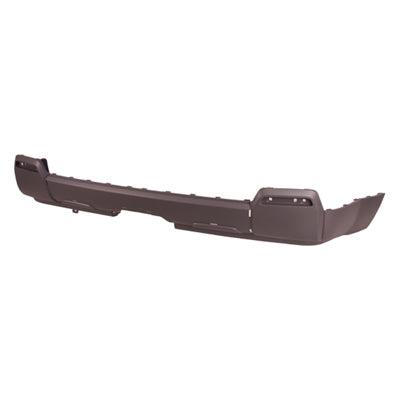 VALANCE RR MATTE-DK GRAY W/O DUAL EXH W/CHROME PKG CAPA