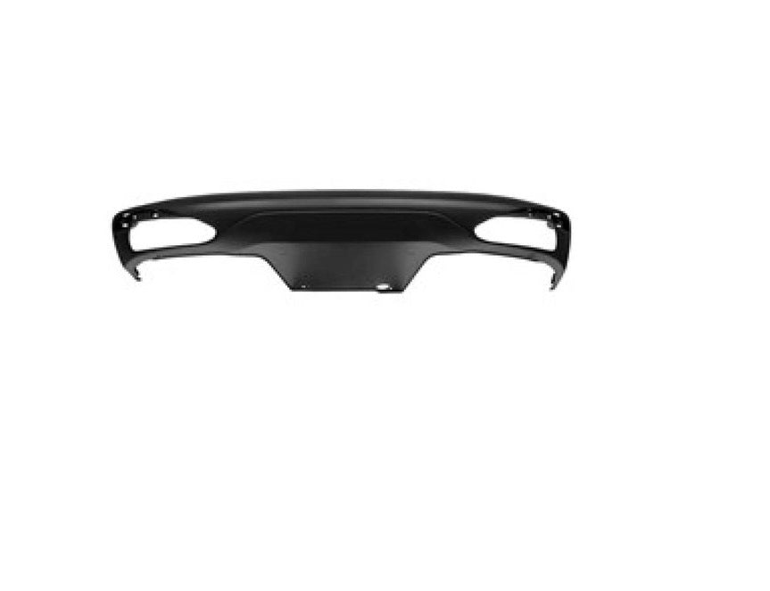 BUMPER RR LOWER TEXTURED BLACK DUAL EXHAUST CAPA