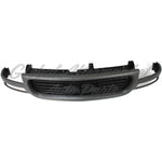 GRILLE BLACK HORIZONTAL BARS W/TEXTURED GRAY FRAME — photo 5