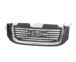 GRILLE W/O HEAD LAMP WASHER HOLE BLACK/CHROME SLE — photo 1