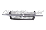 GRILLE W/TEXTURED FRAME/CHROME CENTER BAR BASE/LS/LT MODEL — photo 2