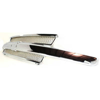 GRILLE CHROME/BLACK W/O WASHER HOLE
