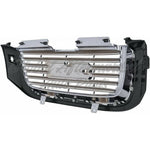 GRILLE CHROME/BLACK W/WASHER HOLE — photo 3