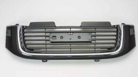 GRILLE CHROME/BLACK W/WASHER HOLE