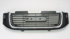GRILLE CHROME/BLACK W/WASHER HOLE