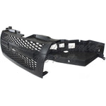 GRILLE MATT-BLACK SMOOTH FRAME W/O MOULDING (3 PIECE TYPE) — photo 2