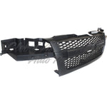 GRILLE MATT-BLACK SMOOTH FRAME W/O MOULDING (3 PIECE TYPE) — photo 3
