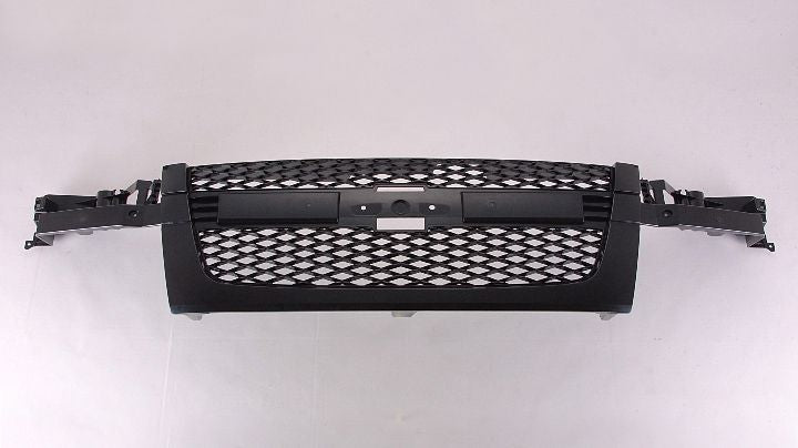 GRILLE MATT-BLACK SMOOTH FRAME W/O MOULDING (3 PIECE TYPE)