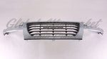 GRILLE CHROME FRAME W/BLACK CENTER — photo 1
