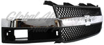 GRILLE FR CHROME/BLACK W/COMPOSITE HEAD LAMP — photo 3