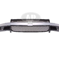 GRILLE FR CHROME/BLACK W/COMPOSITE HEAD LAMP