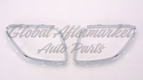 GRILLE UPPER OUTER CHROME LH