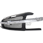 GRILLE BLACK W/CHROME MLDG W/BODY CLADDING — photo 3