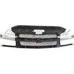 GRILLE BLACK W/CHROME MLDG W/BODY CLADDING — photo 5