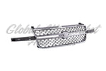 GRILLE CHROME FRAME W/GRAY HONRYCOMB O5 SS/CENTER BAR NEEDS WING INSERTS — photo 4