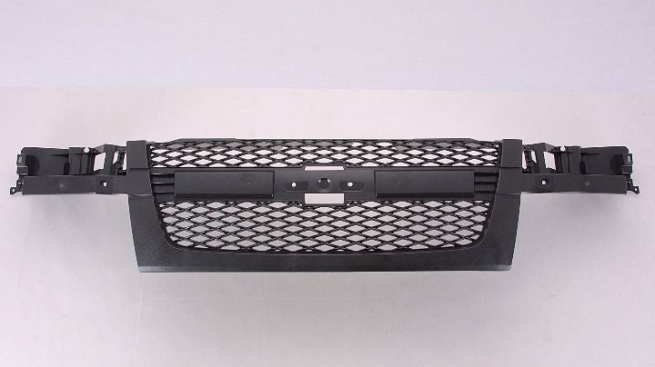 GRILLE DARK GREY TEXTURED FRAME W/O MOULDING