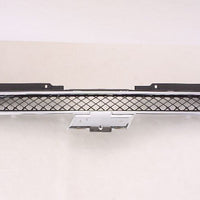 GRILLE UPPER CHROME W/BLACK FRAME