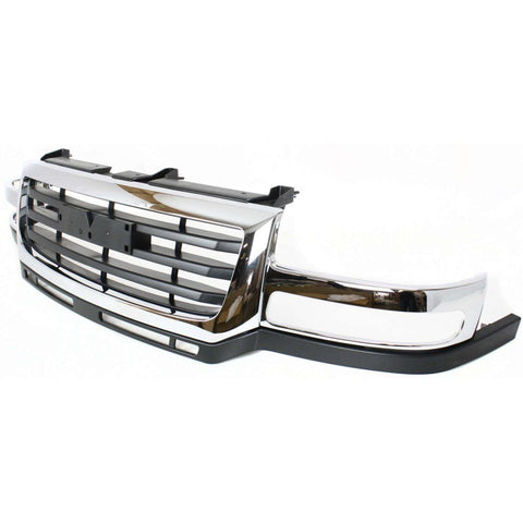 GRILLE CHROME/BLACK 2500/3500