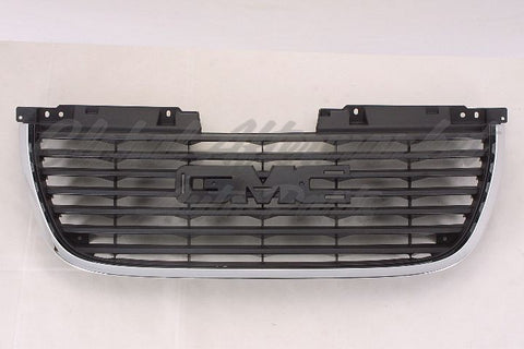 GRILLE W/O DENALI PACKAGE MATTE BLACK W/CHROME FRAME