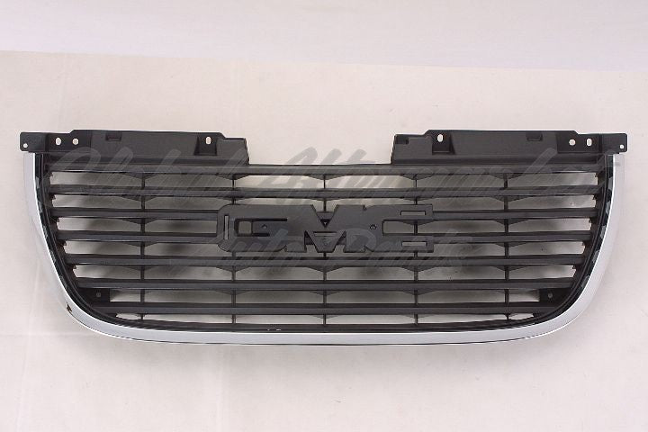 GRILLE W/O DENALI PACKAGE MATTE BLACK W/CHROME FRAME