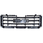 GRILLE MATTE-BLACK 3 HORIZONTAL BLACK BARS W/BLACK FRAME EXCLUDE DENALI — photo 5