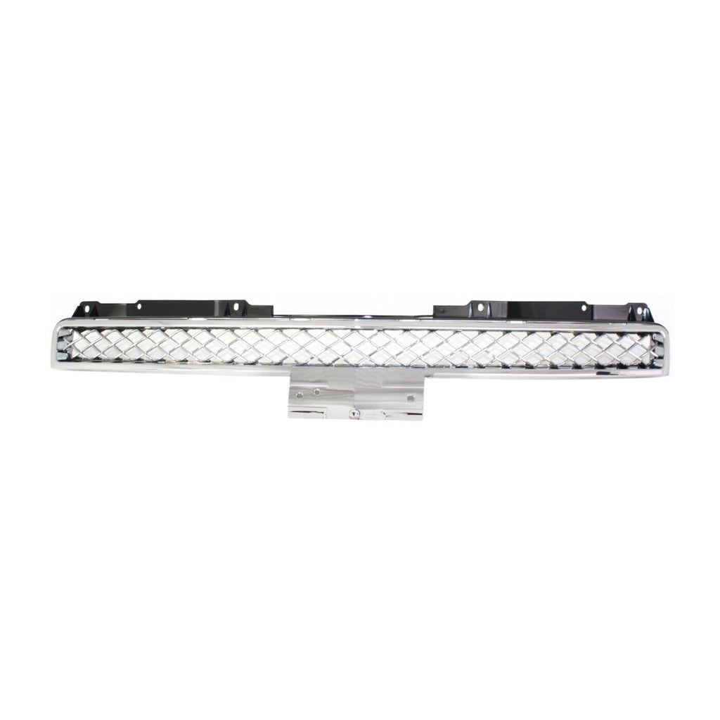 GRILLE UPPER CHROME W/PLATINUM FRAME W/OFF RD