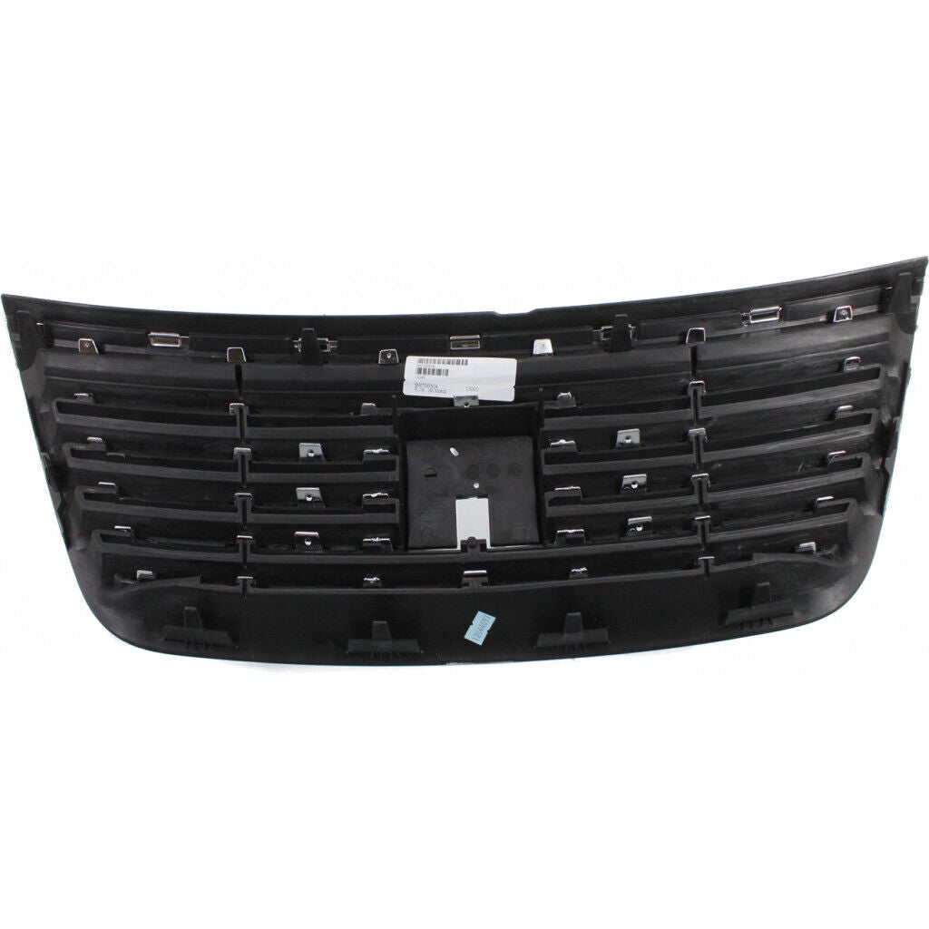 GRILLE DARK GRAY W/CHROME MLDG