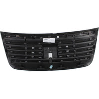 GRILLE DARK GRAY W/CHROME MLDG