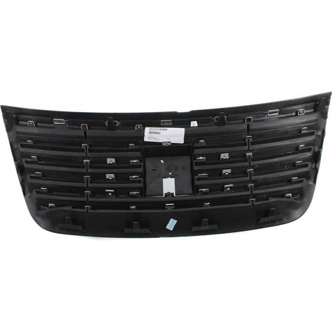 GRILLE DARK GRAY W/CHROME MLDG