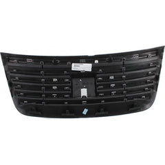 GRILLE DARK GRAY W/CHROME MLDG