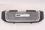 GRILLE CHROME/BLACK W/BLACK FRAME W/O H/L WASHER HOLE — photo 1