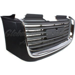 GRILLE CHROME/BLACK W/BLACK FRAME W/O H/L WASHER HOLE — photo 3