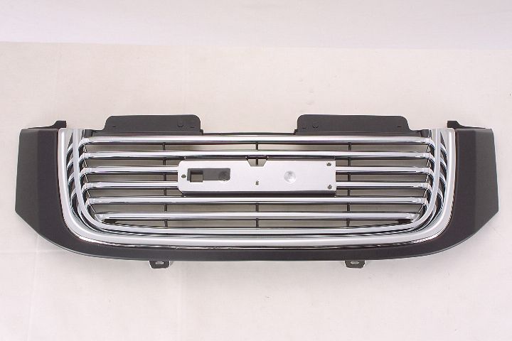 GRILLE CHROME/BLACK W/BLACK FRAME W/O H/L WASHER HOLE