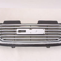 GRILLE CHROME/BLACK W/BLACK FRAME W/O H/L WASHER HOLE