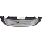 GRILLE CHROME/BLACK W/BLACK FRAME W/H/L WASHER HOLE — photo 4