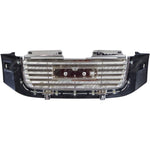 GRILLE CHROME/BLACK W/BLACK FRAME W/H/L WASHER HOLE — photo 5