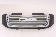 GRILLE CHROME/BLACK W/BLACK FRAME W/H/L WASHER HOLE